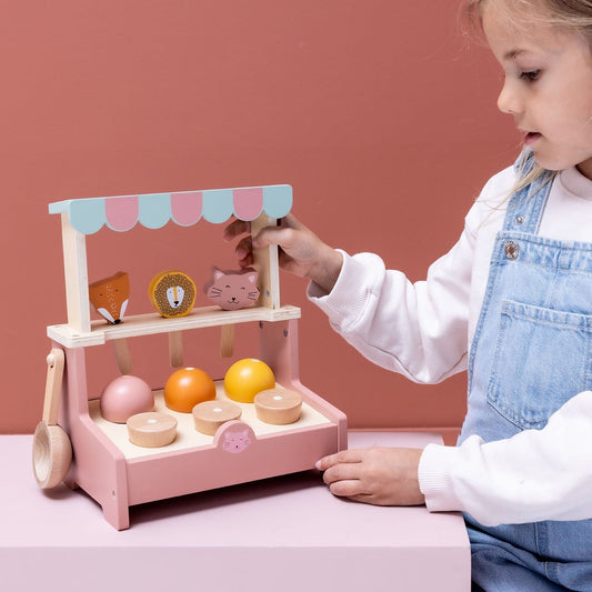 Wooden Ice Cream Shop